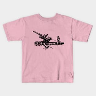 military Weapons Kids T-Shirt